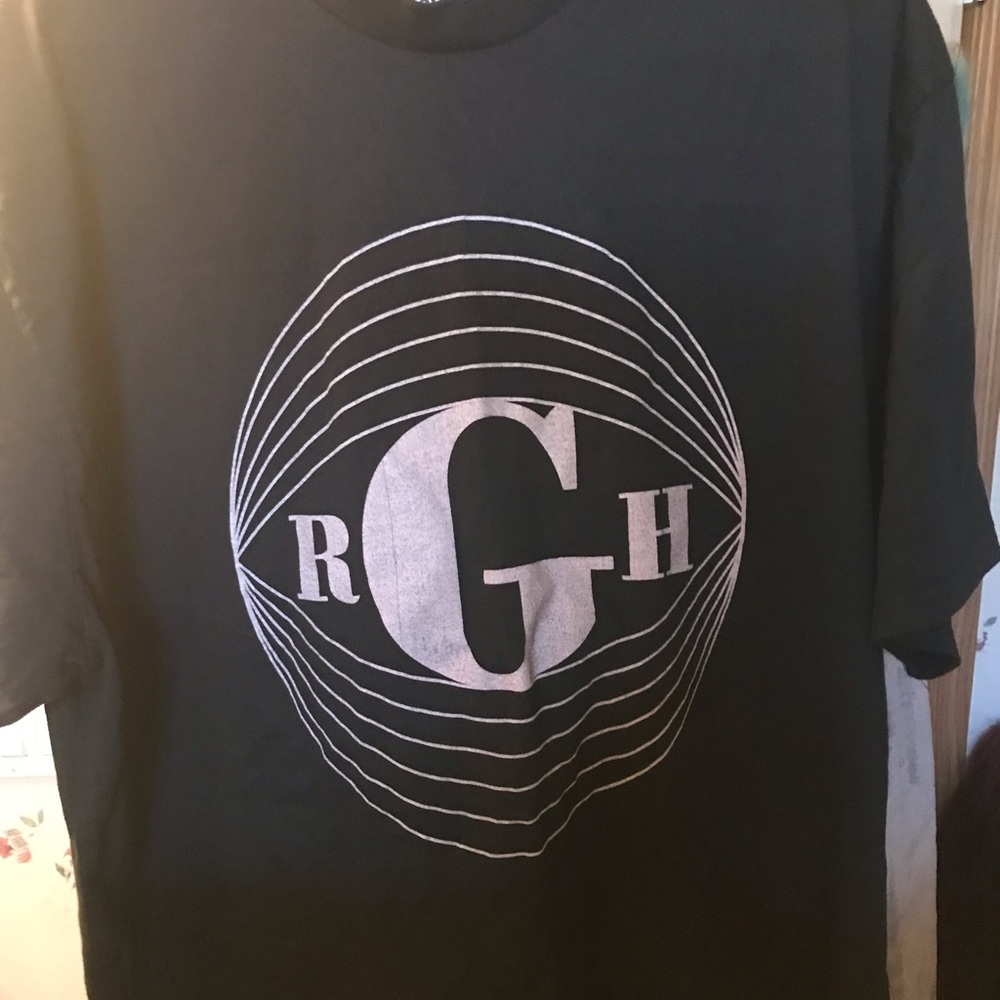 Rough Logo Print Tshirt Xxl
